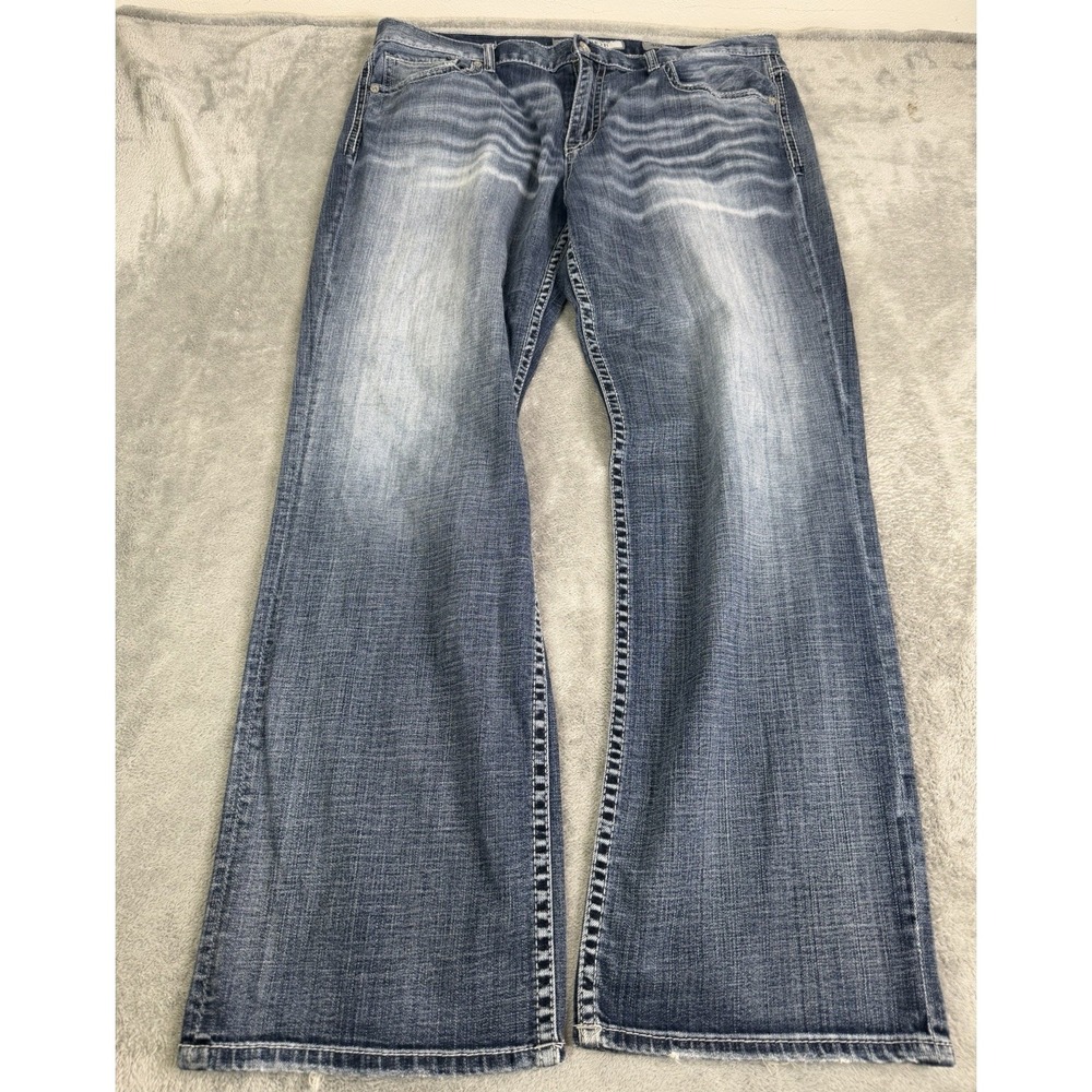 Buckle BKE Steve Straight Jeans Men's Size 40X32 Blue